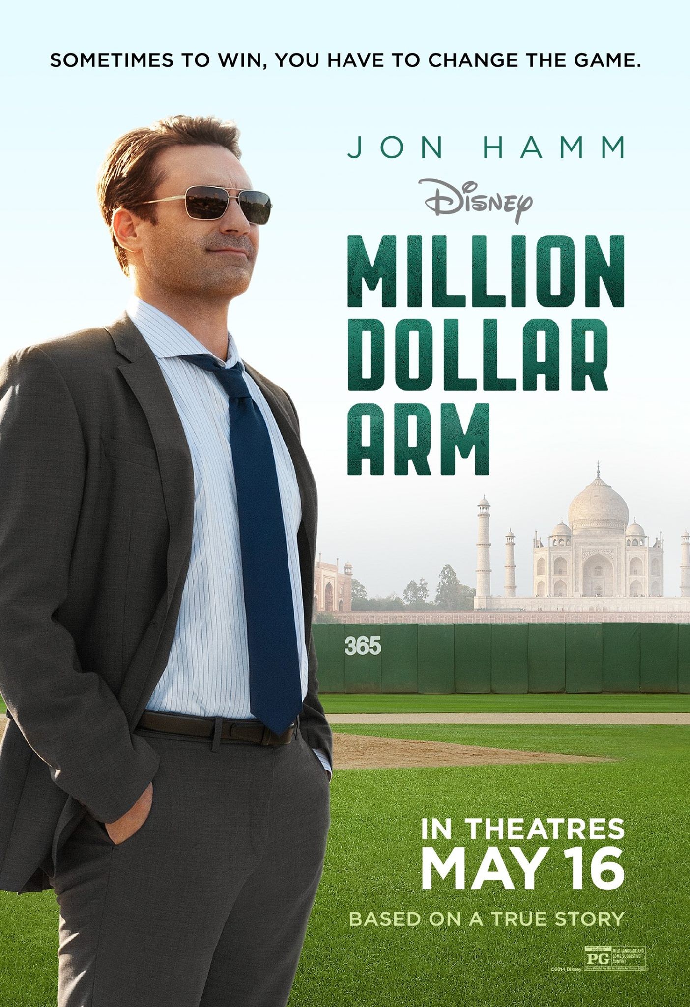 Mega Sized Movie Poster Image for Million Dollar Arm (#2 of 4)