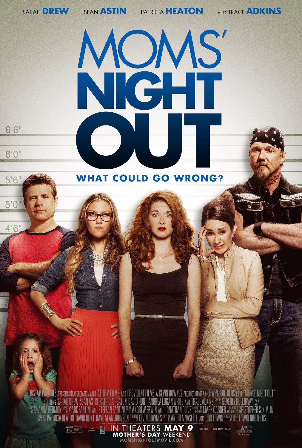 Extra Large Movie Poster Image for Moms' Night Out 