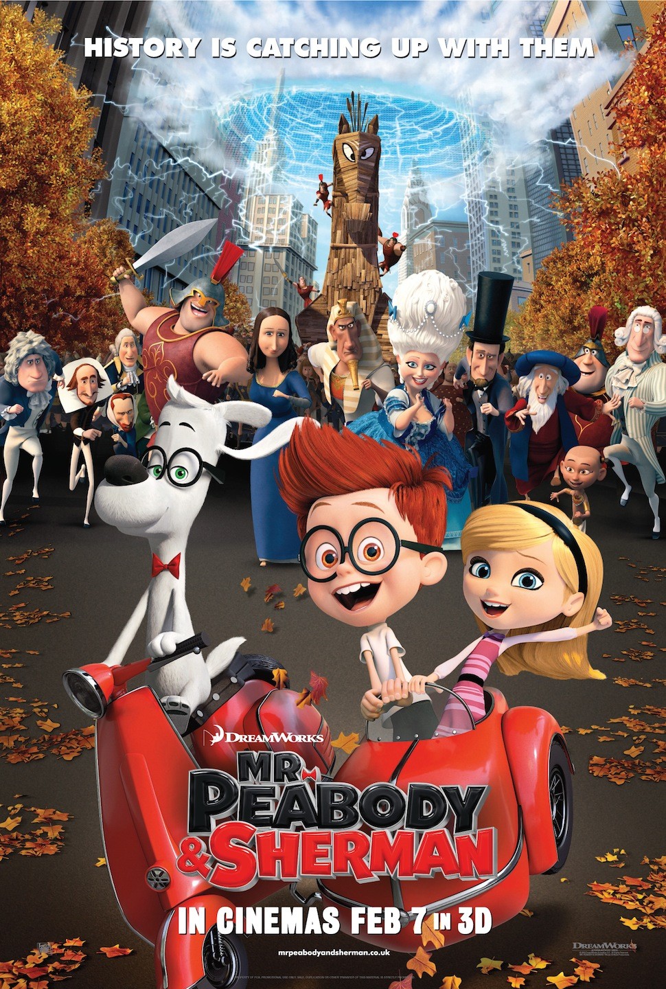 Extra Large Movie Poster Image for Mr. Peabody & Sherman (#11 of 22)