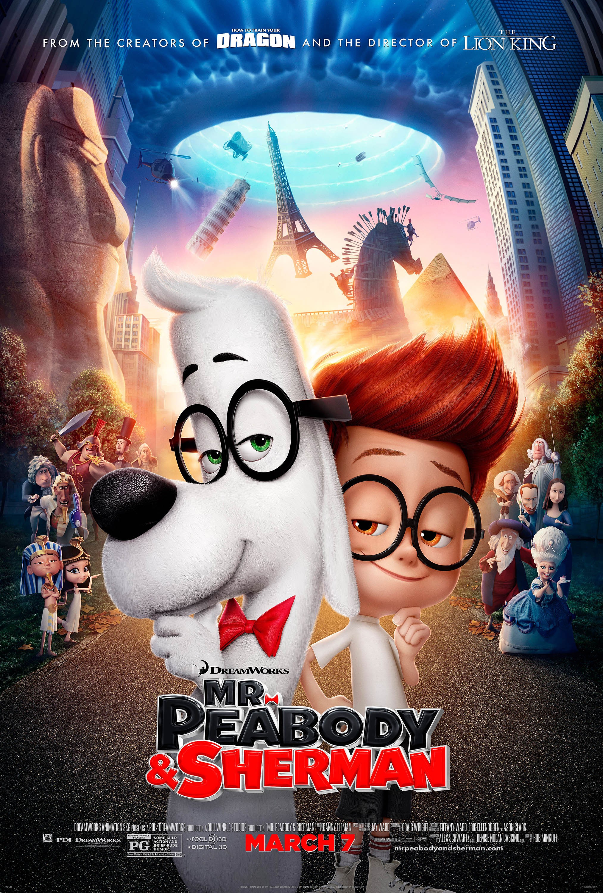 Mega Sized Movie Poster Image for Mr. Peabody & Sherman (#16 of 22)
