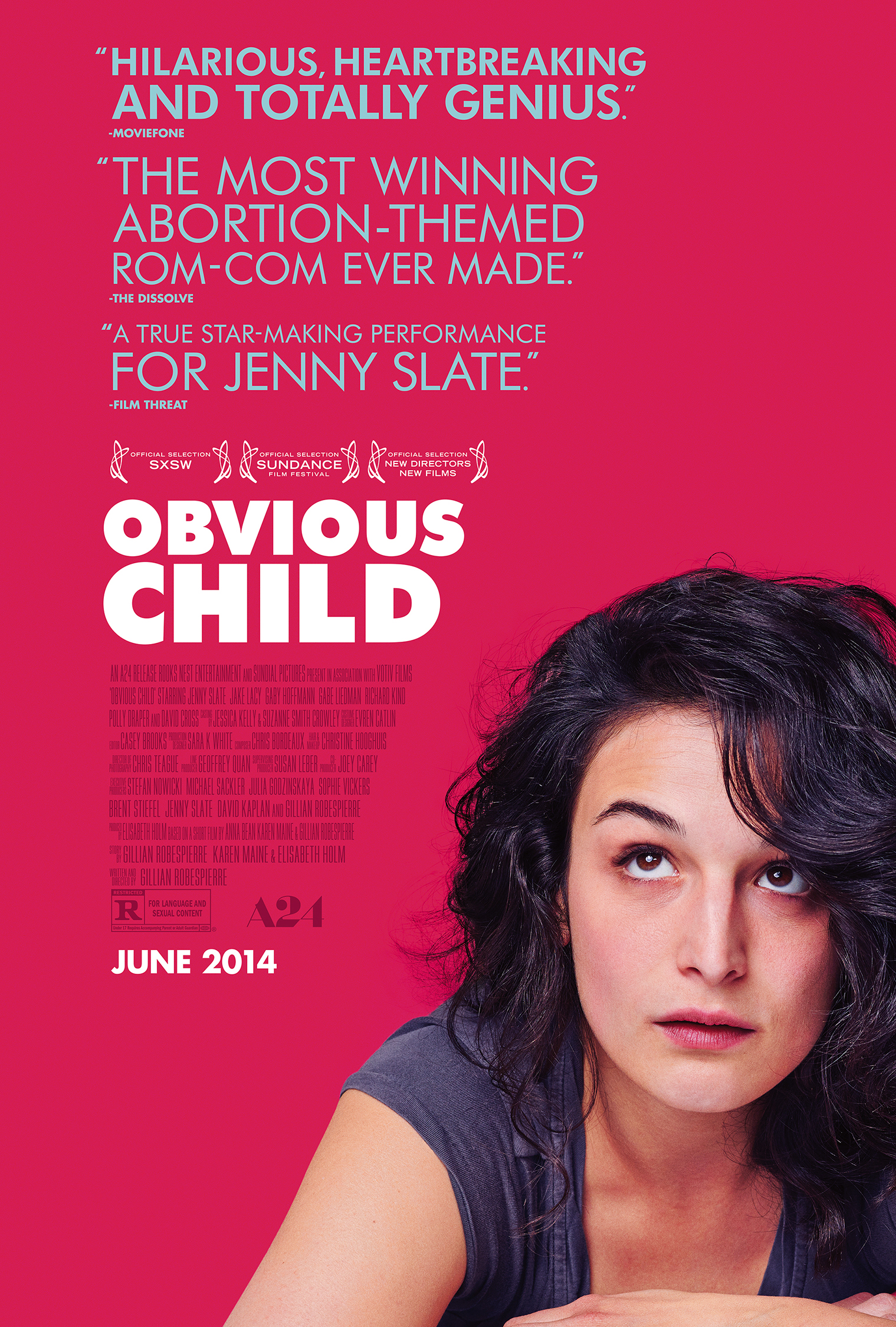 Mega Sized Movie Poster Image for Obvious Child (#1 of 2)