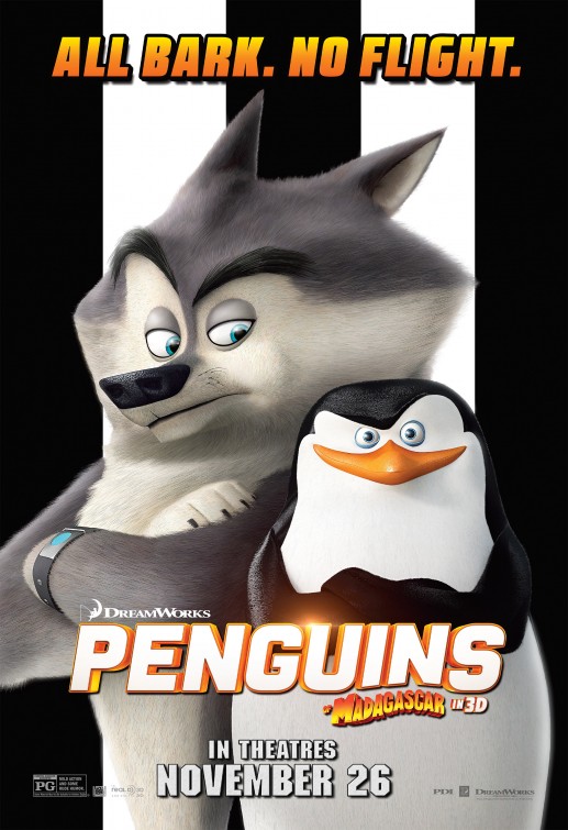 Penguins of Madagascar Movie Poster