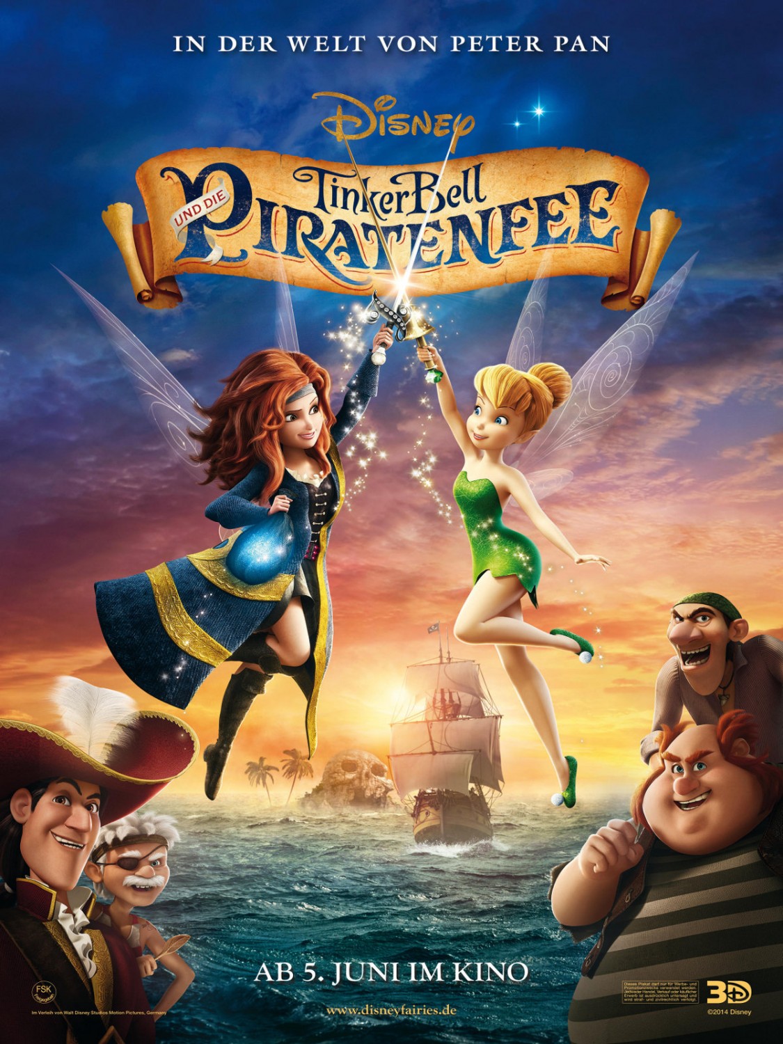 Extra Large Movie Poster Image for The Pirate Fairy (#6 of 6)