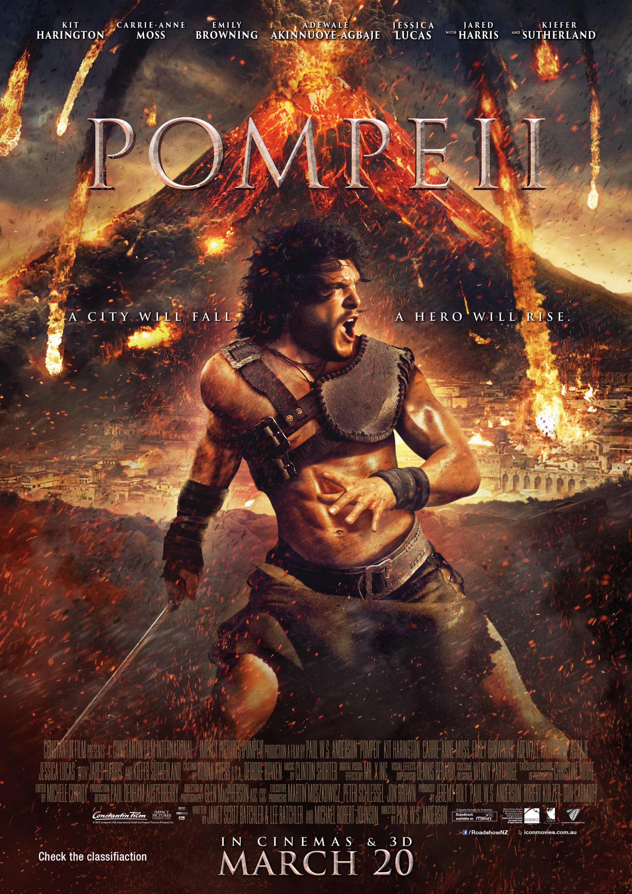 Mega Sized Movie Poster Image for Pompeii (#4 of 6)