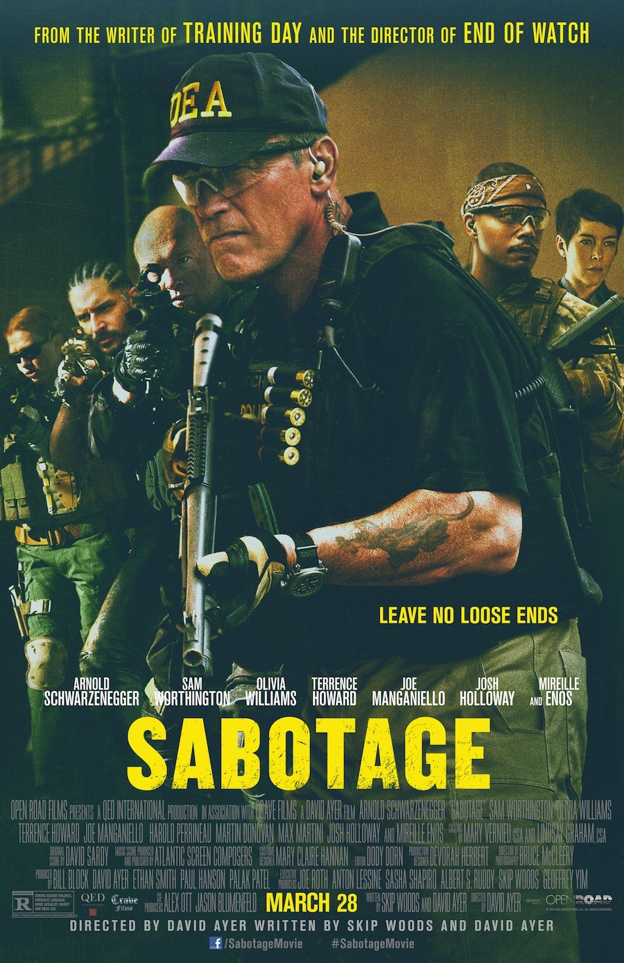 Extra Large Movie Poster Image for Sabotage (#1 of 13)