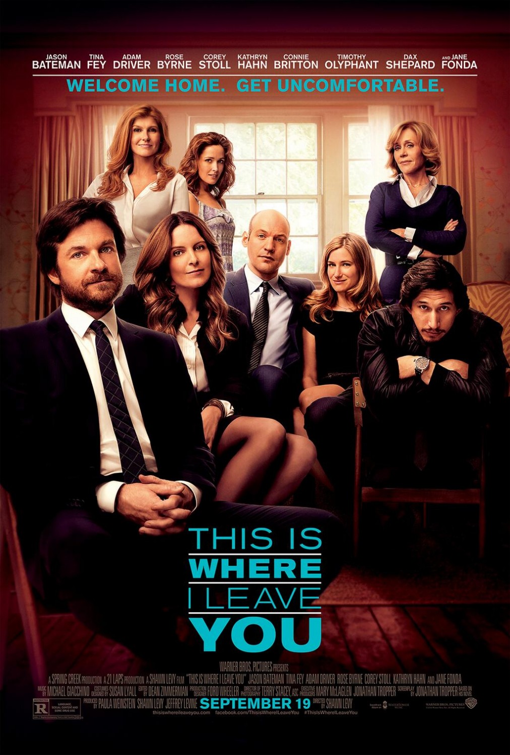 Extra Large Movie Poster Image for This Is Where I Leave You (#1 of 12)