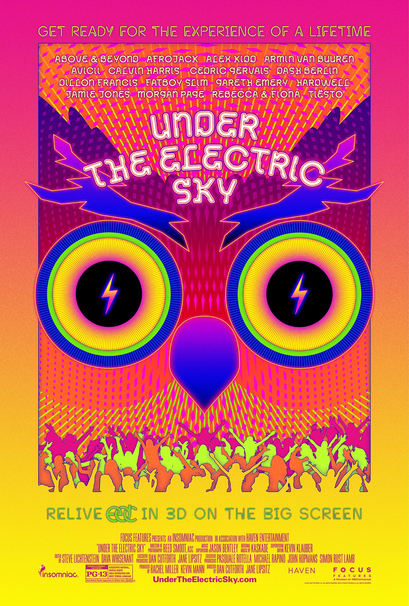 Mega Sized Movie Poster Image for Under the Electric Sky (#1 of 5)