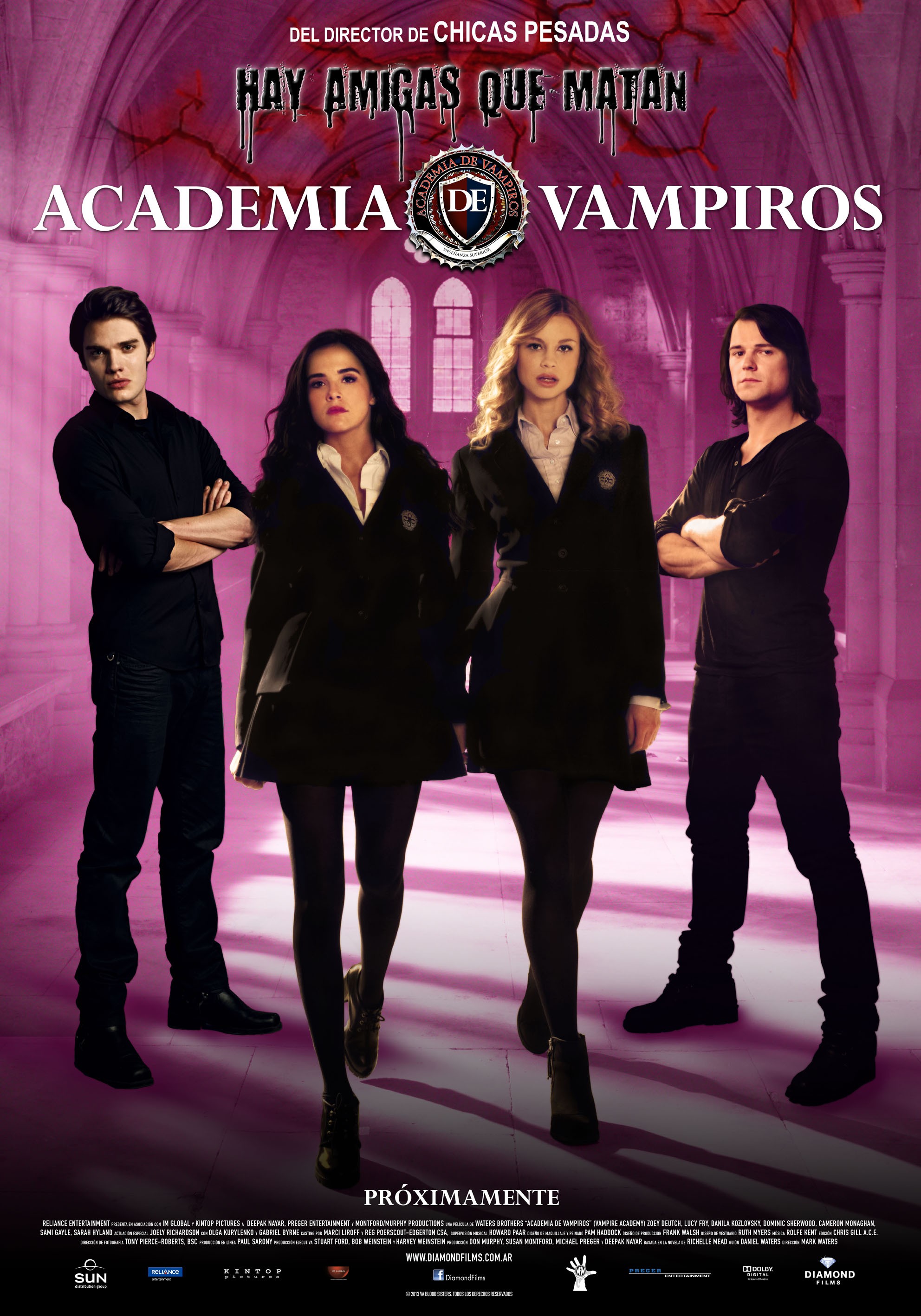 Mega Sized Movie Poster Image for Vampire Academy (#15 of 27)