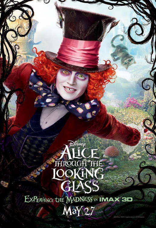alice through the looking glass film cast