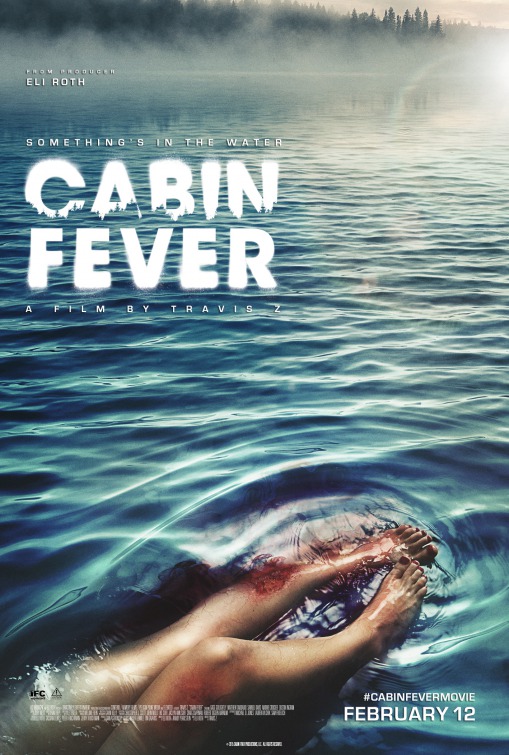 which cabin fever movie did girl loose her arm