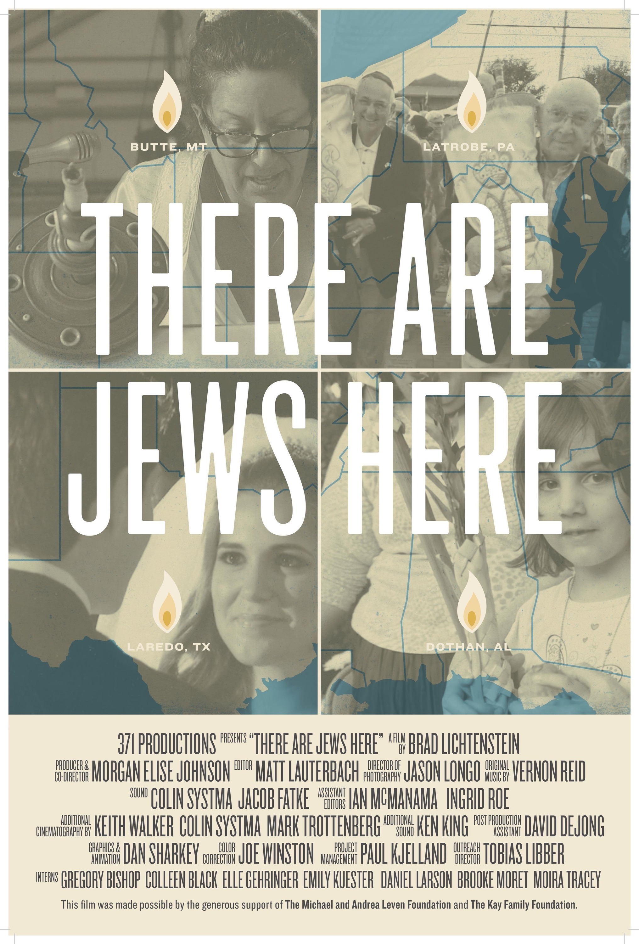 Mega Sized Movie Poster Image for There Are Jews Here 