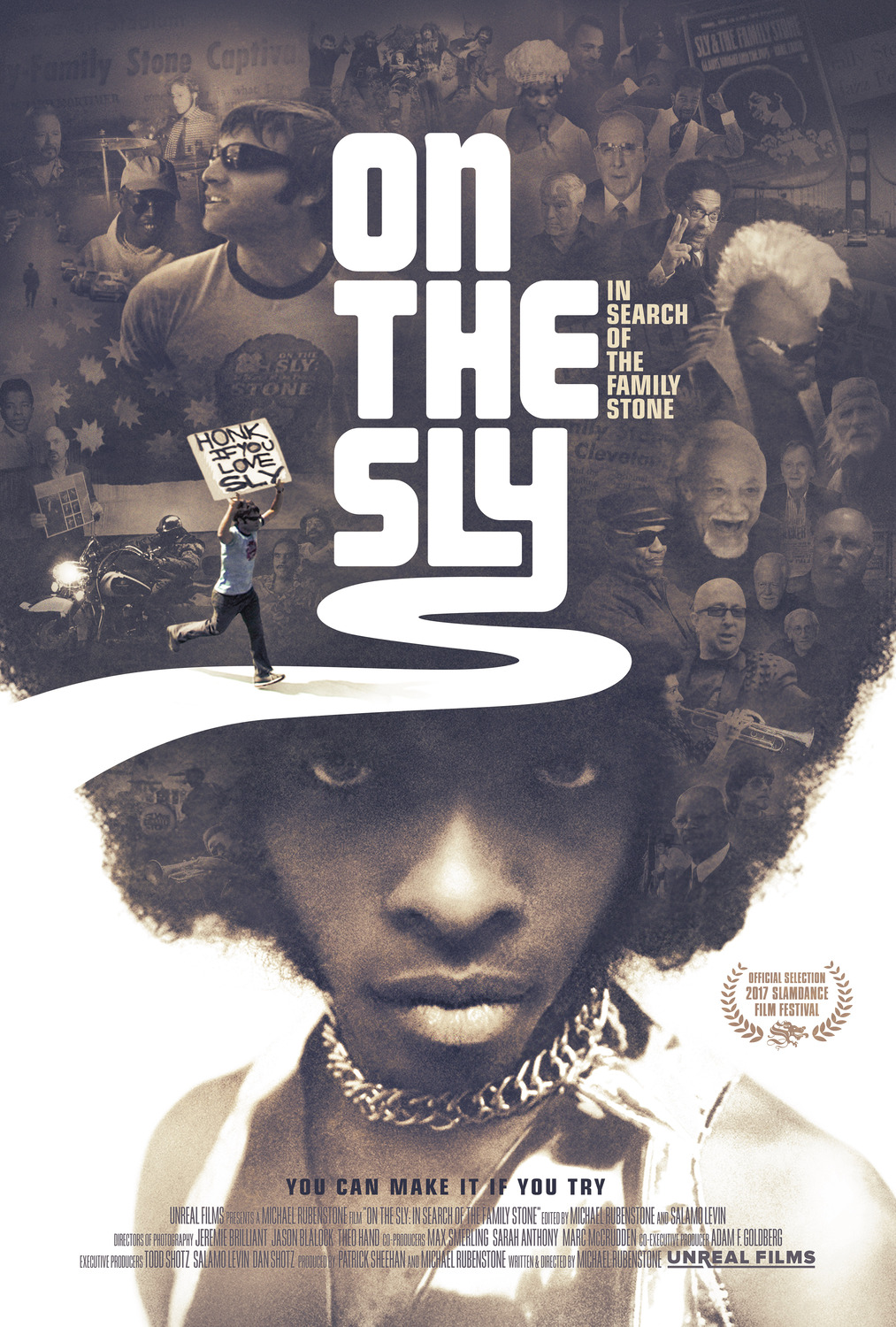 Extra Large Movie Poster Image for On the Sly: In Search of the Family Stone 