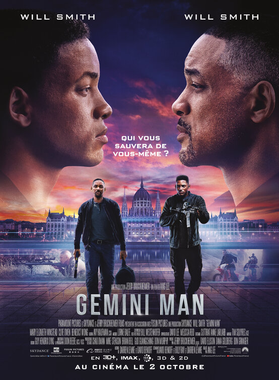 Gemini Man (2019) 720p HC-HDRip x264 Dual Audio [Hindi (Cleaned) + English] 920MB [MoviezAddiction]