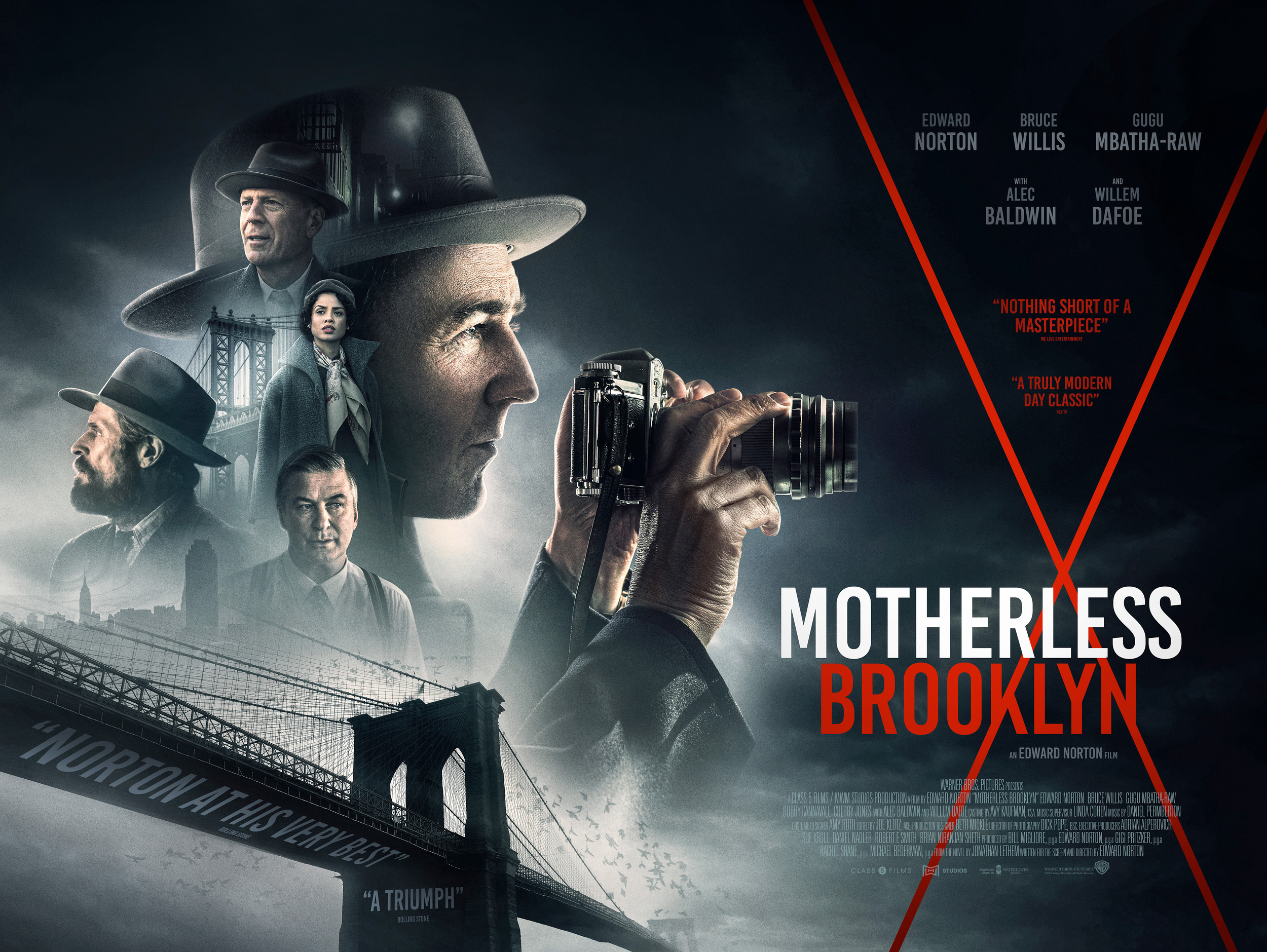 Motherless Brooklyn 4 Of 4 Mega Sized Movie Poster Image Imp Awards