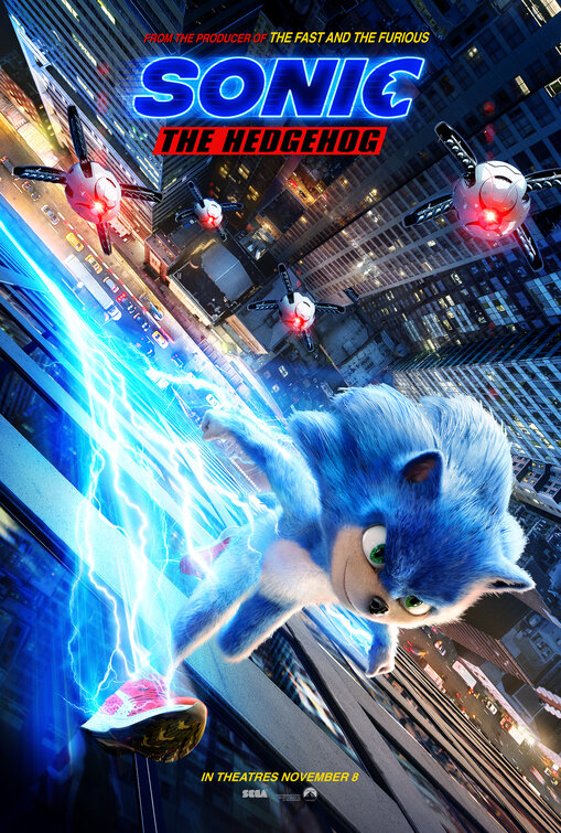Sonic the Hedgehog Movie Poster (#1 of 28) - IMP Awards