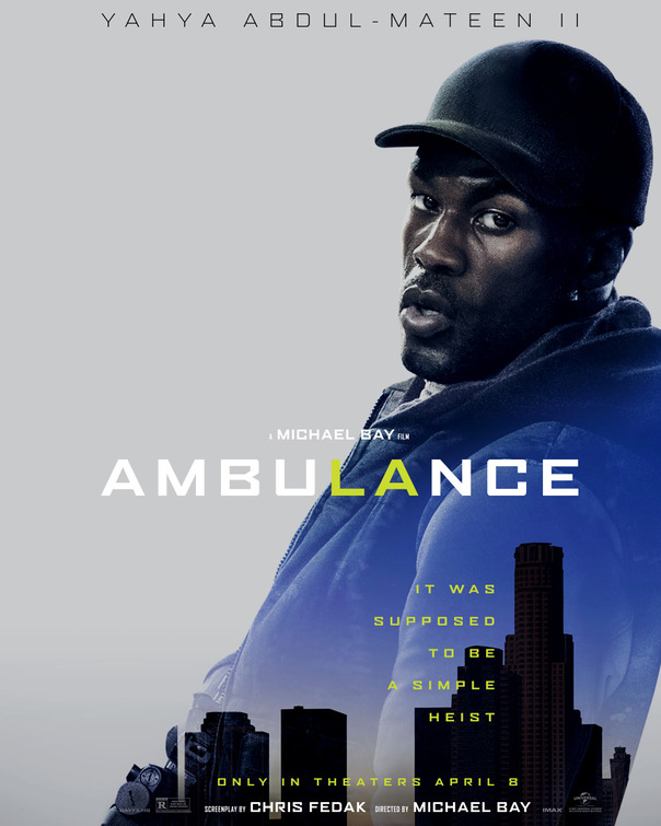 Ambulance Movie Poster (#5 of 6) - IMP Awards