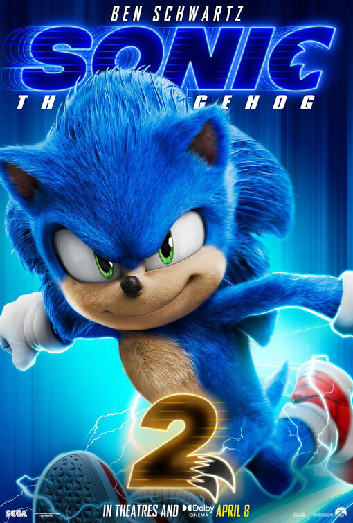 Sonic the Hedgehog 2 Movie Poster (#3 of 34) - IMP Awards