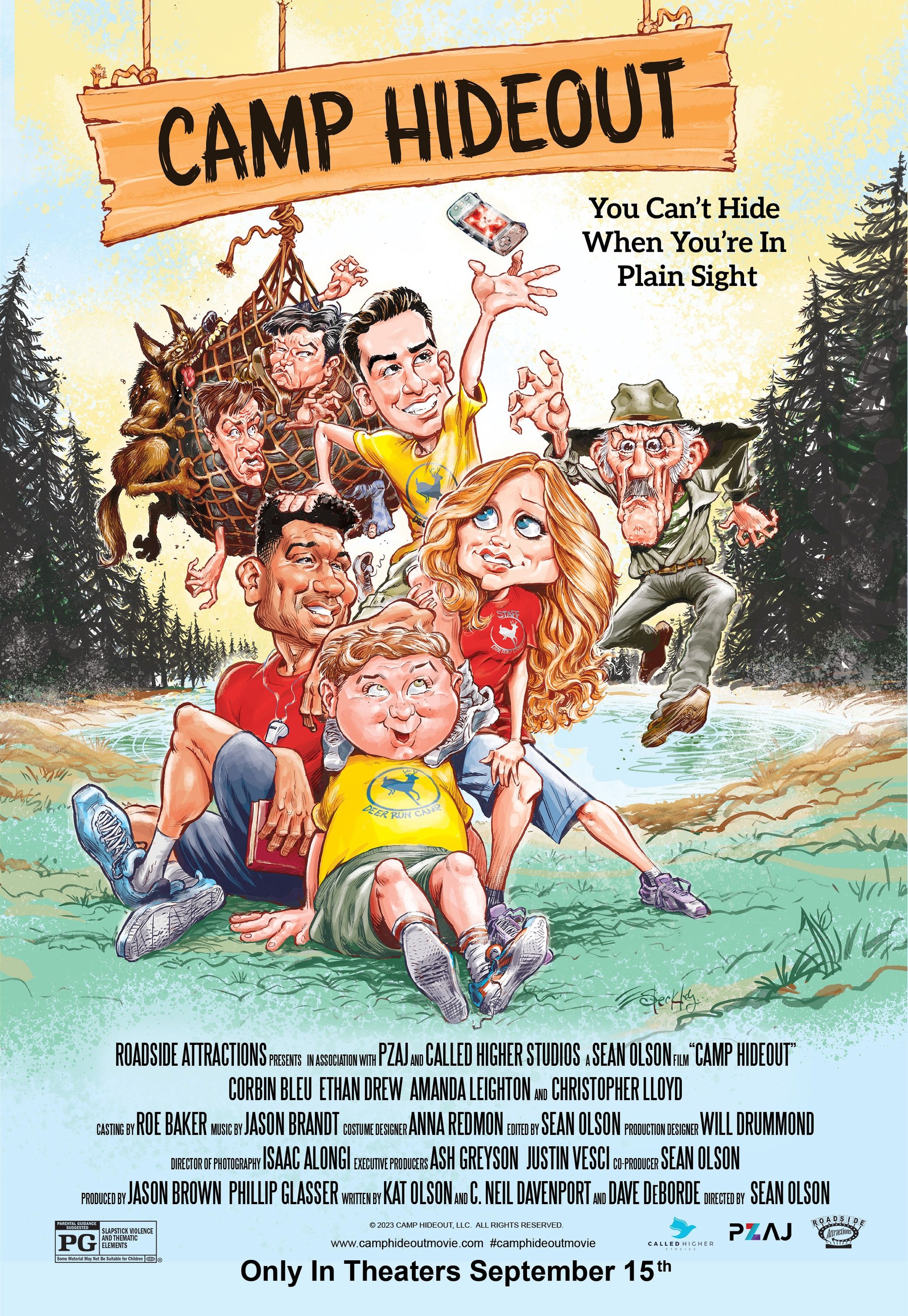 Mega Sized Movie Poster Image for Camp Hideout 