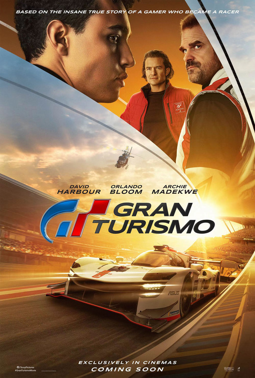  Gran Turismo - 2023 Movie Poster 11x17, Unframed: Posters &  Prints