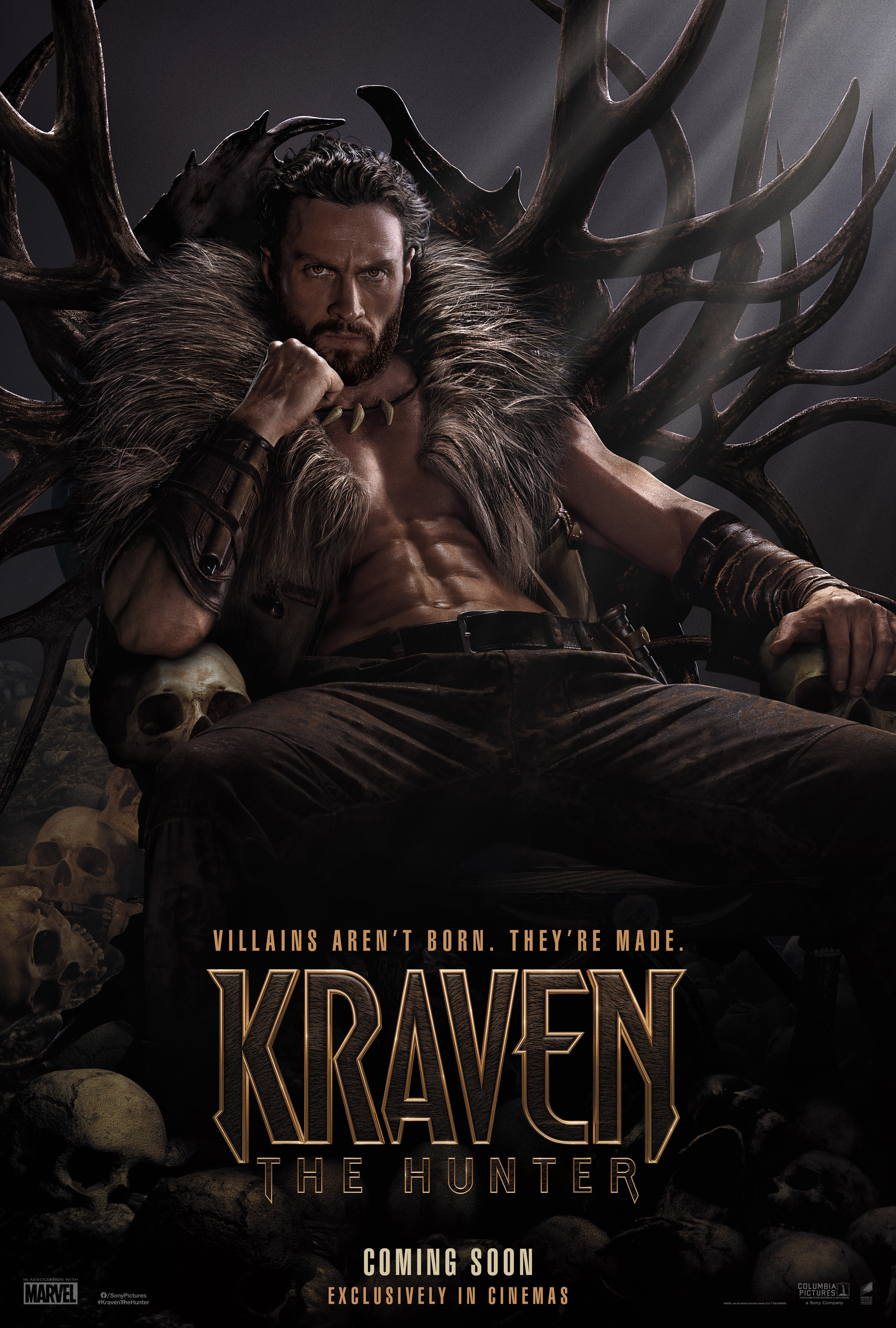 Kraven the Hunter Mega Sized Movie Poster Image IMP Awards