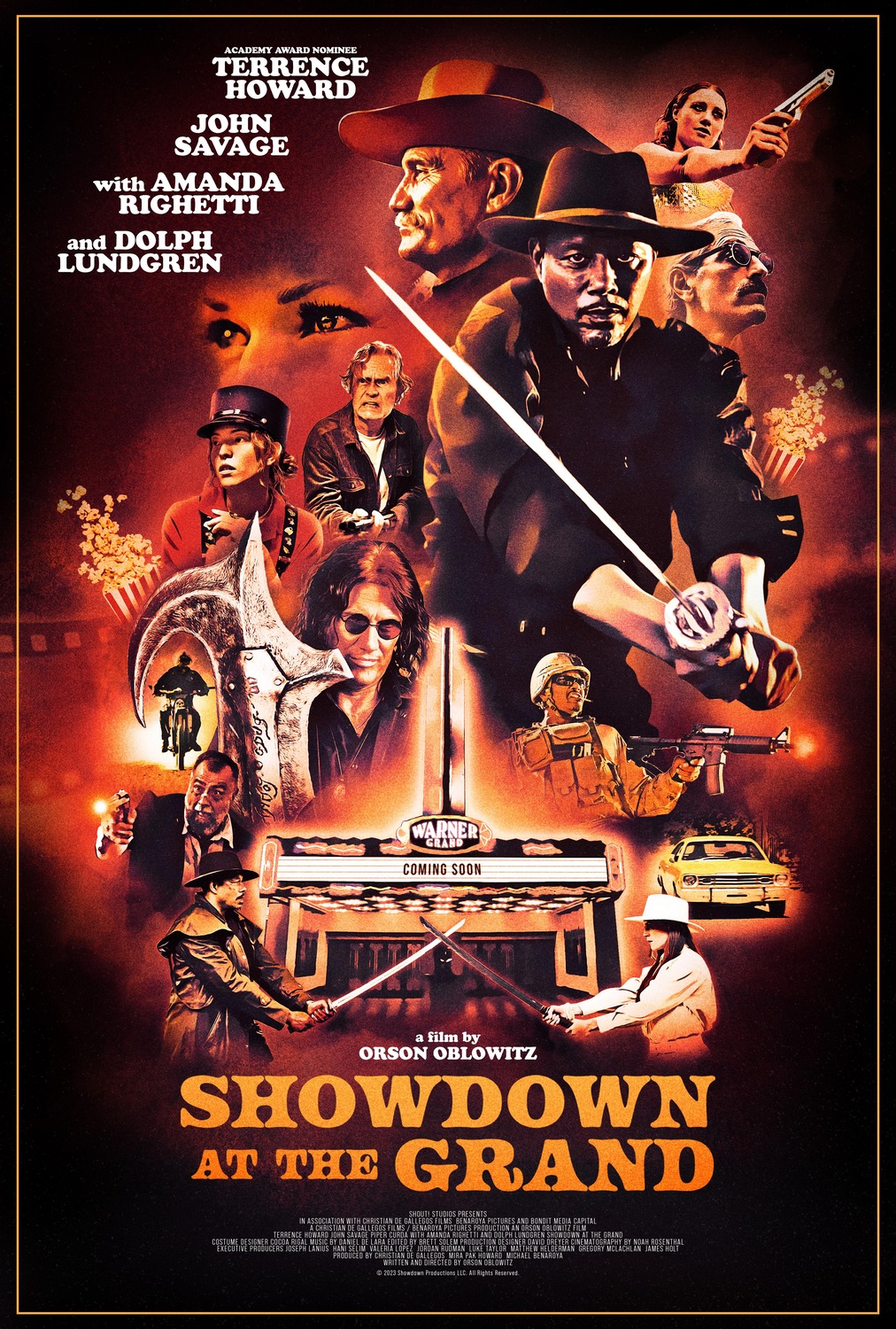Extra Large Movie Poster Image for Showdown at the Grand 