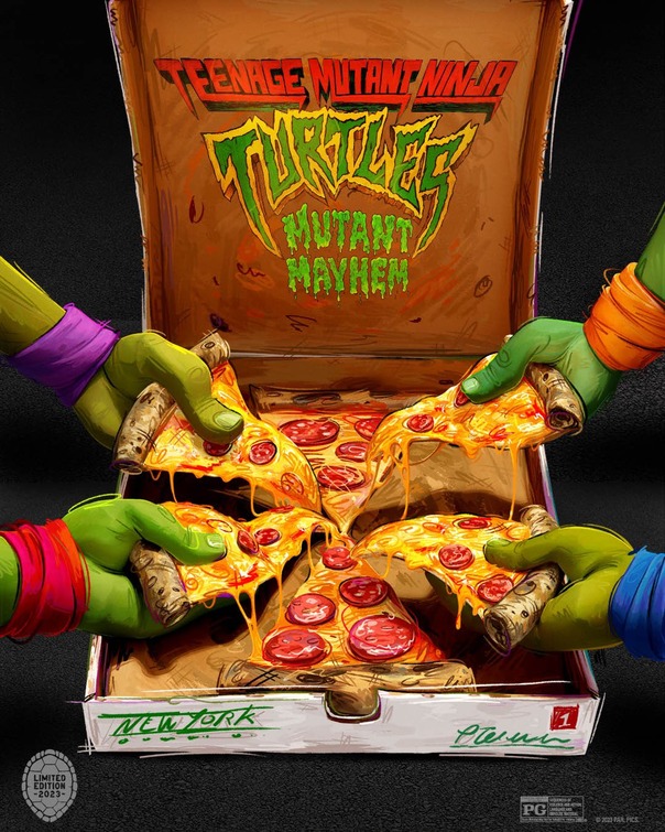 Teenage Mutant Ninja Turtles: Mutant Mayhem Movie Poster (#47 of