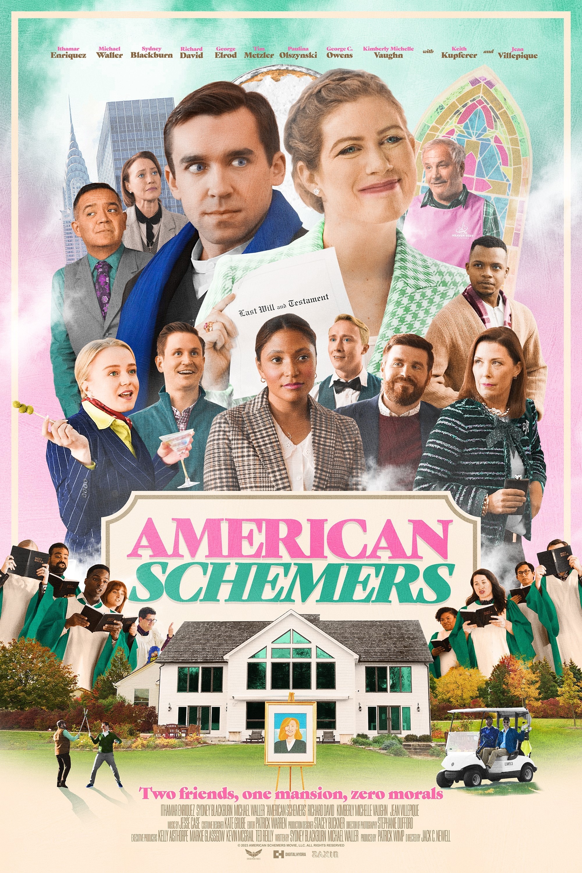 Mega Sized Movie Poster Image for American Schemers 