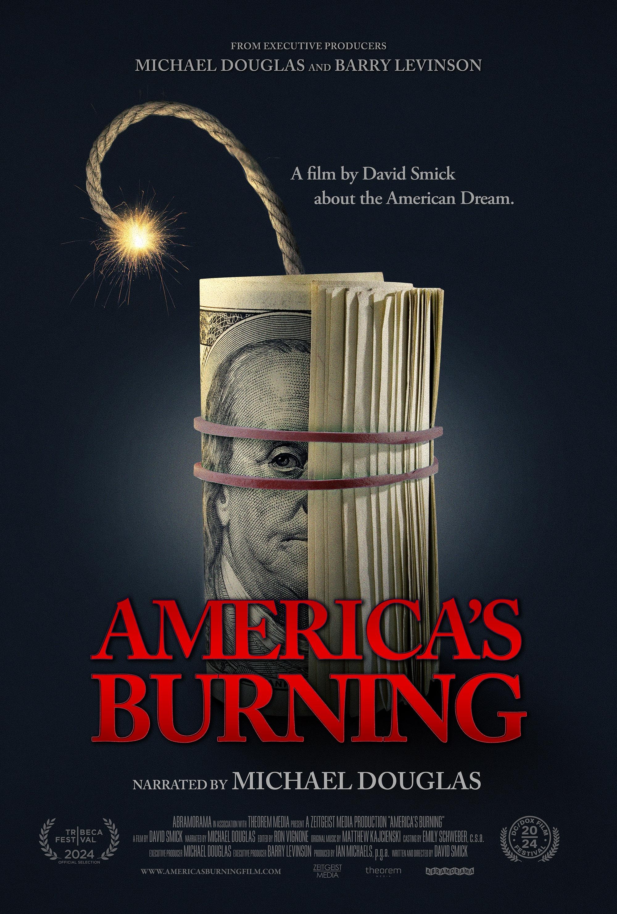 Mega Sized Movie Poster Image for America's Burning 