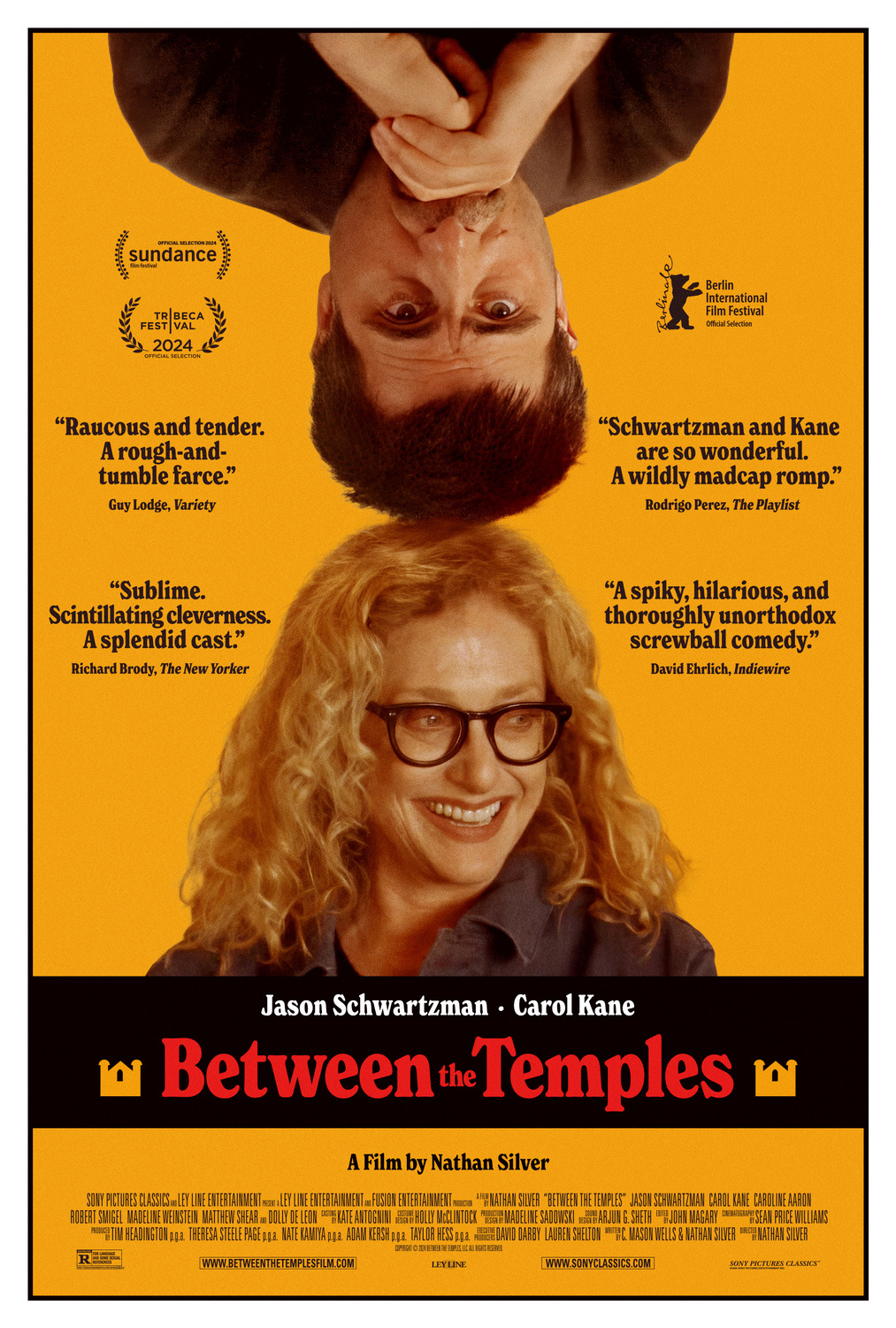 Extra Large Movie Poster Image for Between the Temples (#2 of 2)
