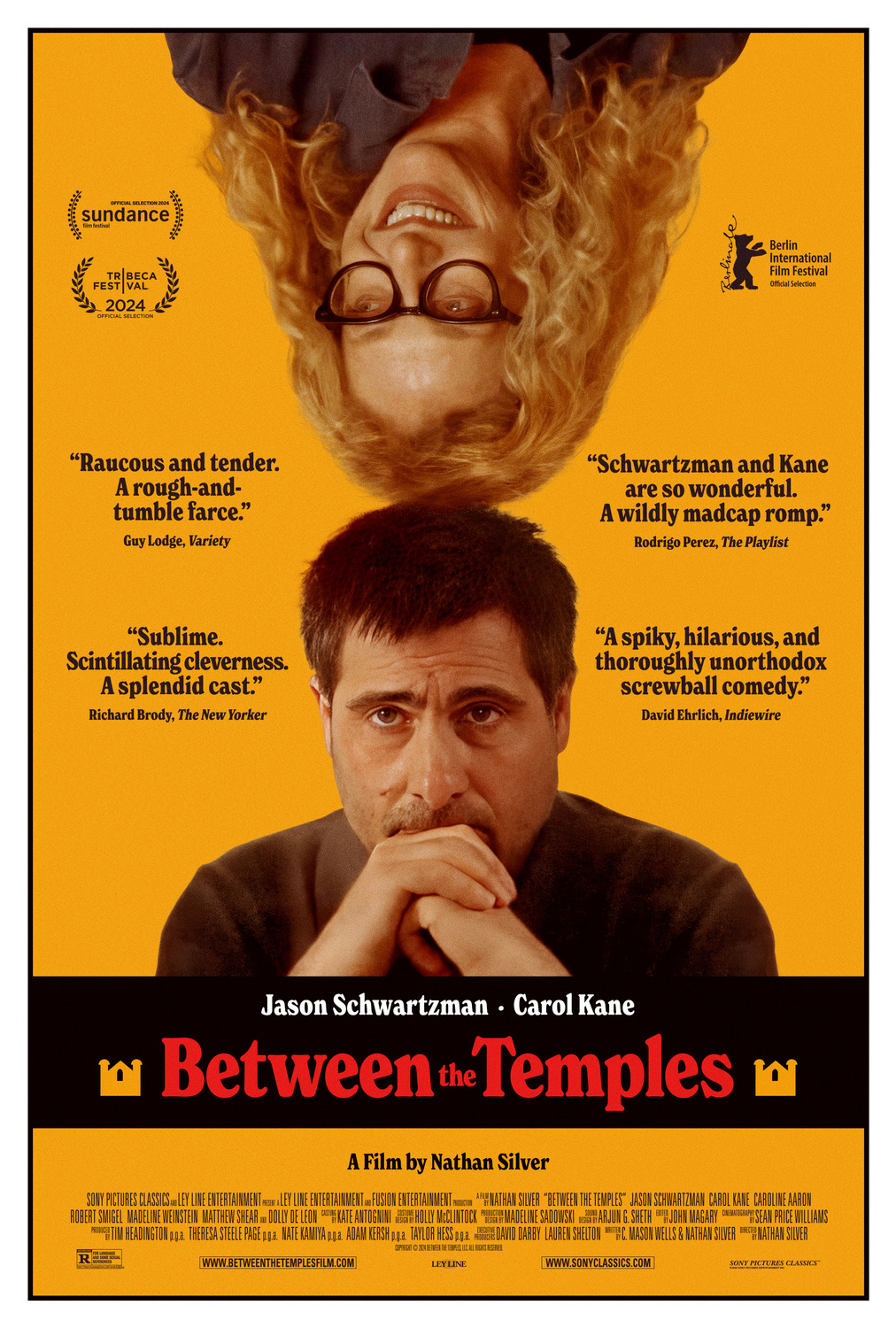Extra Large Movie Poster Image for Between the Temples (#1 of 2)