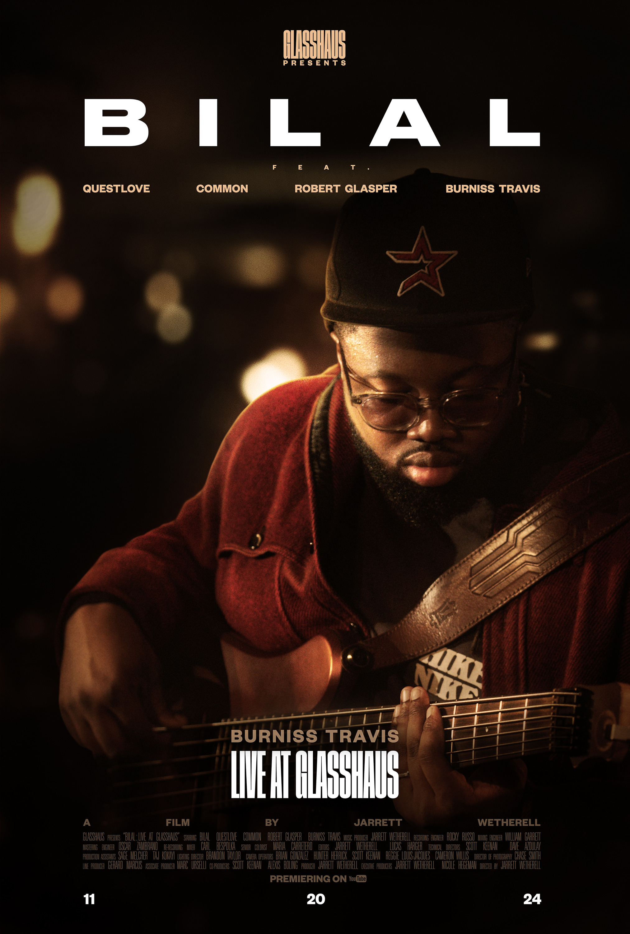 Mega Sized Movie Poster Image for Bilal: Live at Glasshaus (#3 of 5)