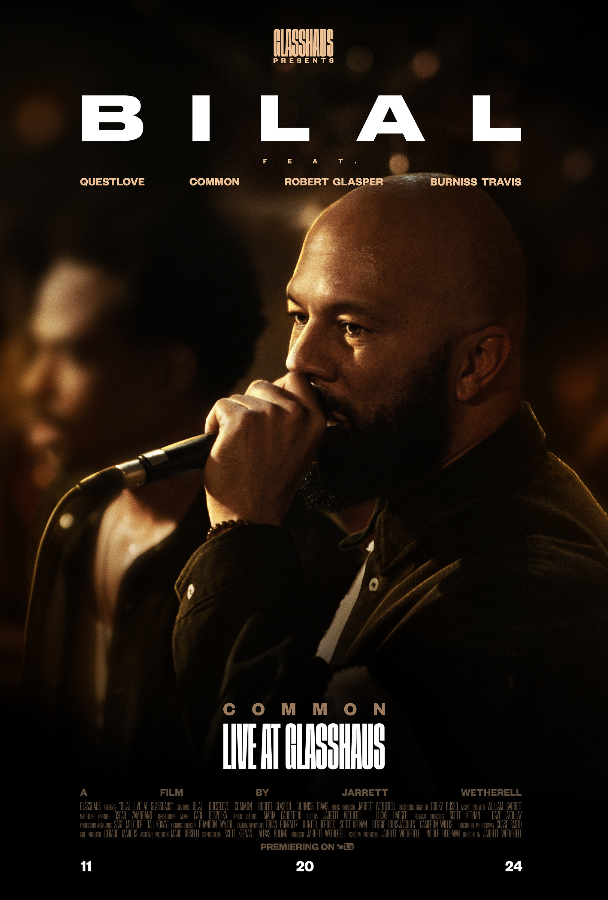 Mega Sized Movie Poster Image for Bilal: Live at Glasshaus (#4 of 5)