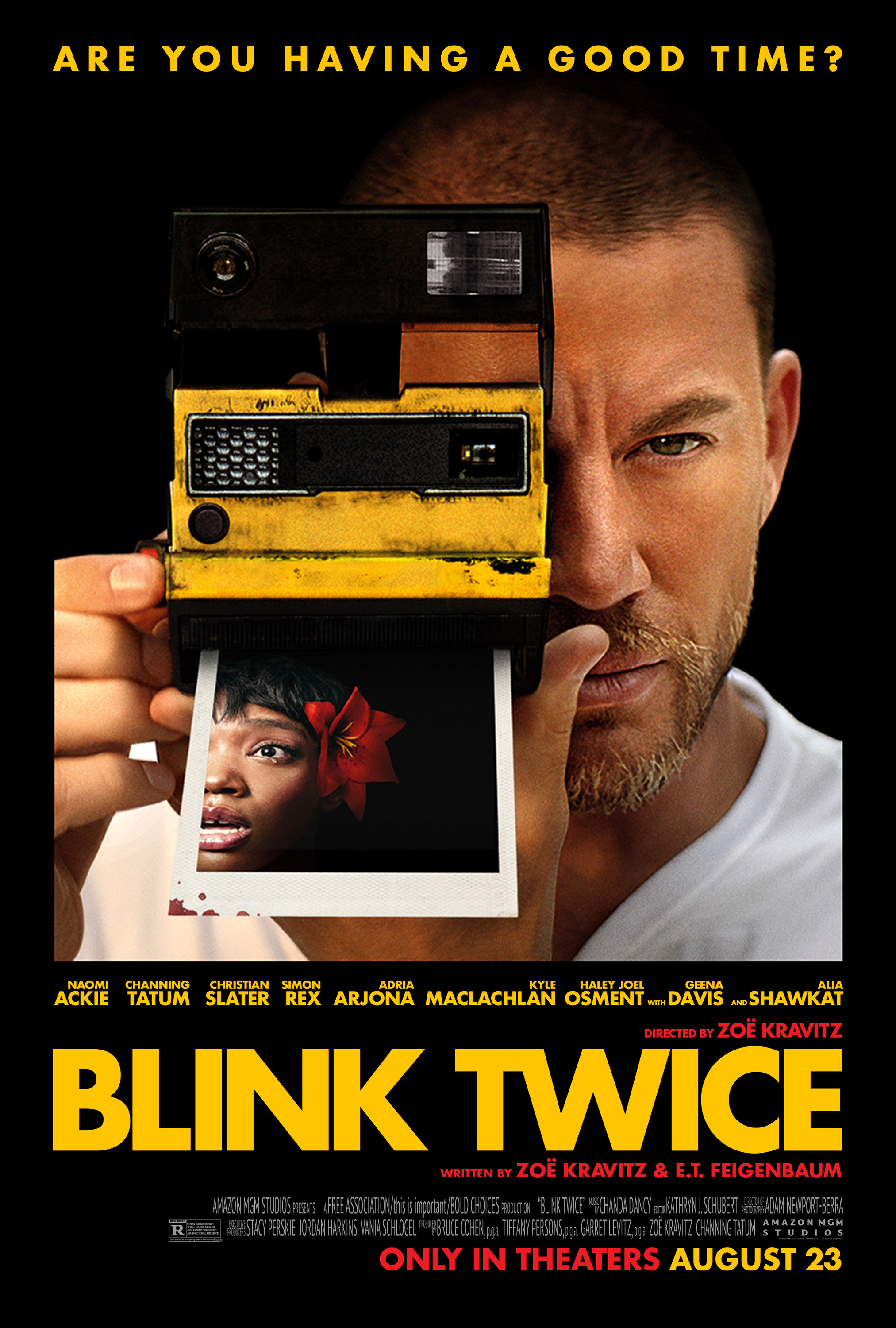 Mega Sized Movie Poster Image for Blink Twice 