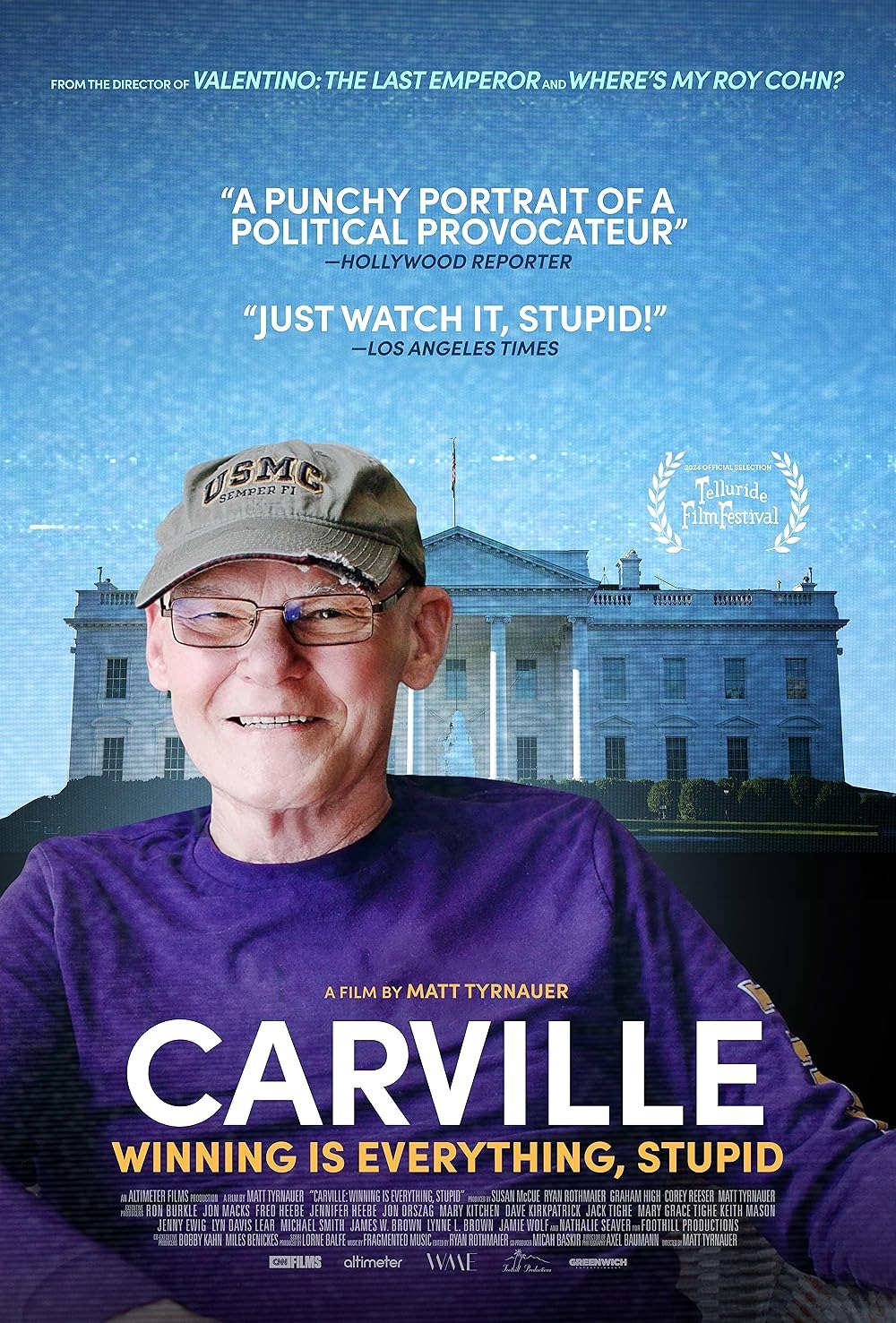 Extra Large Movie Poster Image for Carville: Winning Is Everything, Stupid! 