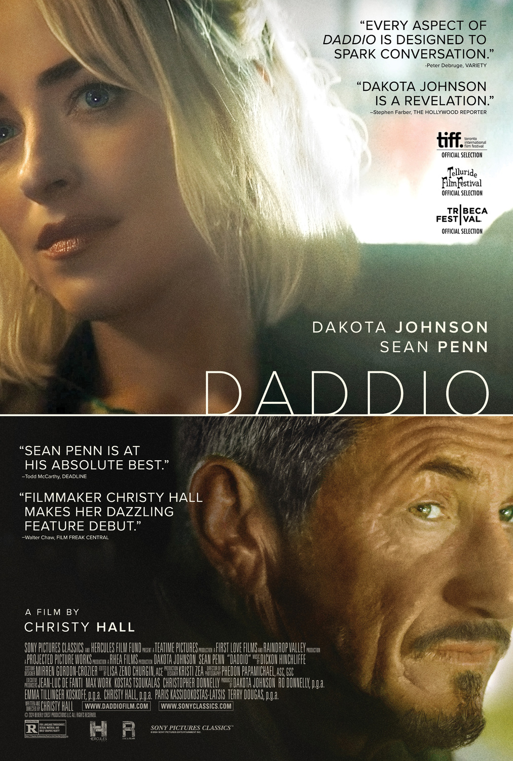 Daddio (2024, D Hall) S Dakota Johnson, Sean Penn DVD Talk Forum