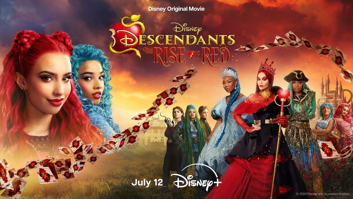 Extra Large Movie Poster Image for Descendants: The Rise of Red (#13 of 13)