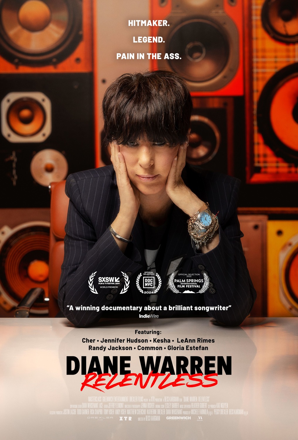 Extra Large Movie Poster Image for Diane Warren: Relentless 