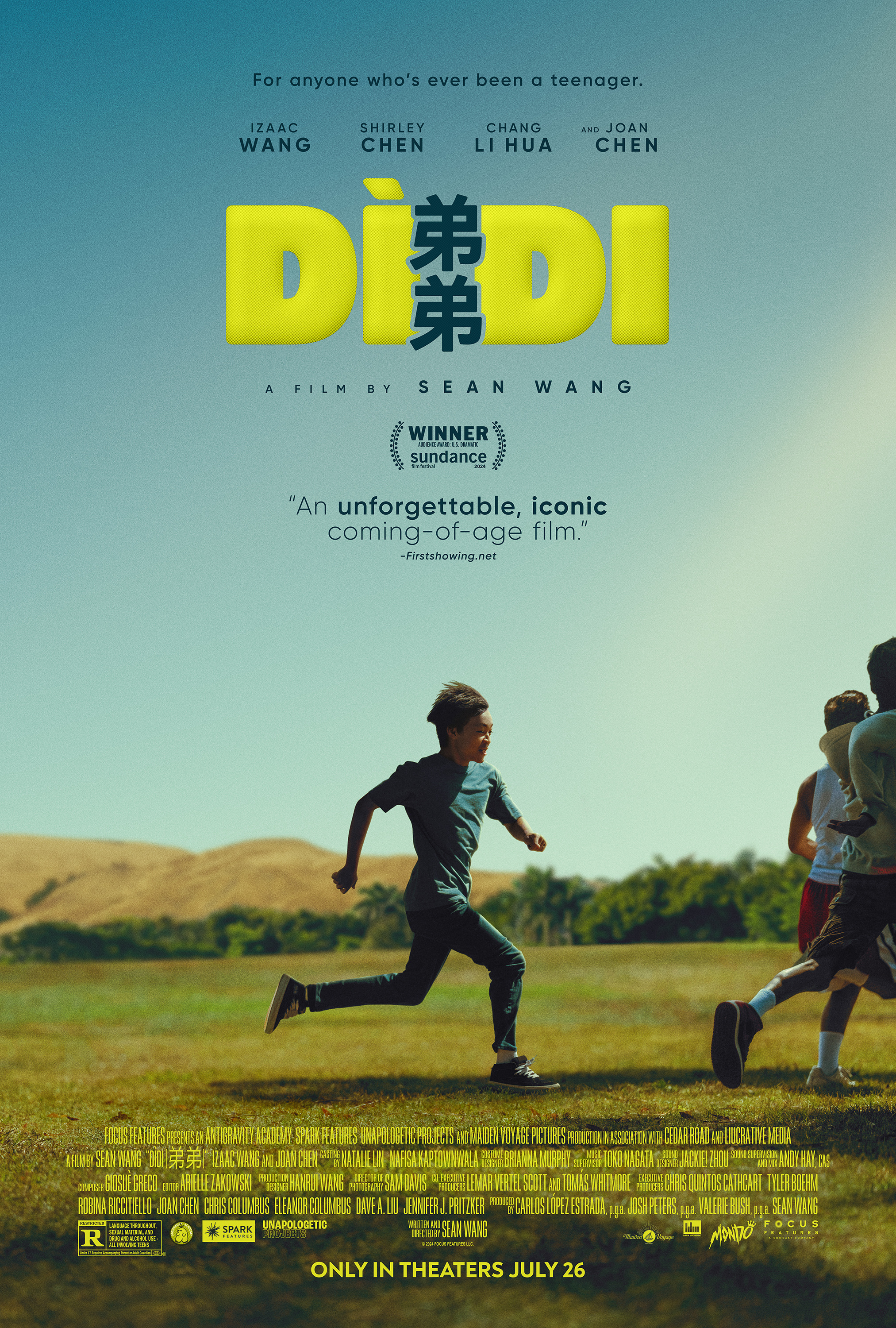 Mega Sized Movie Poster Image for Dìdi (#3 of 5)