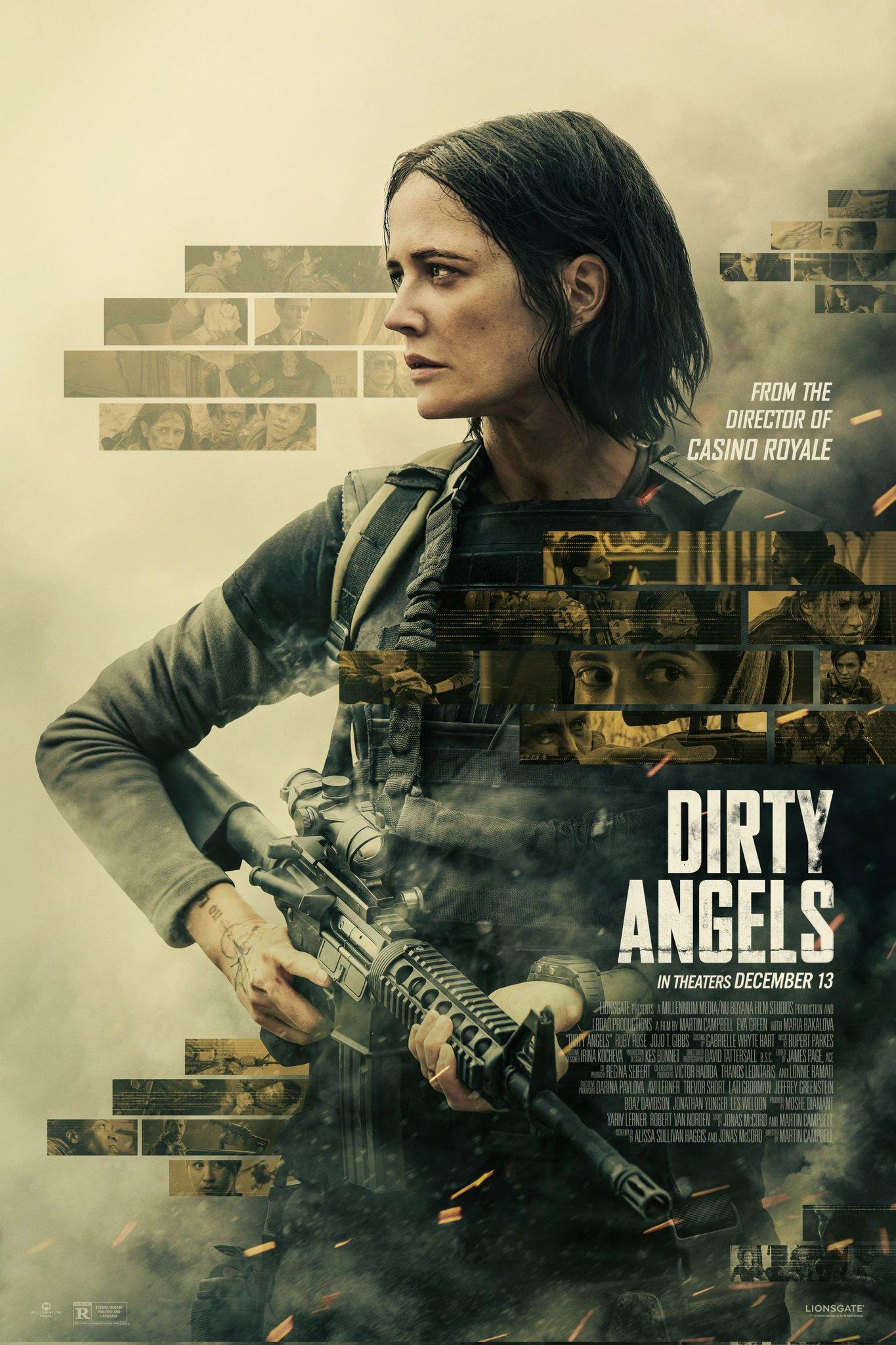 Mega Sized Movie Poster Image for Dirty Angels 