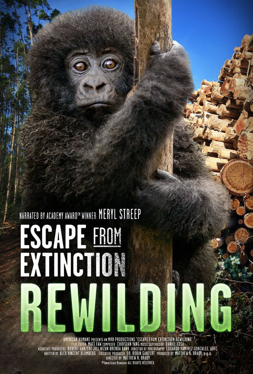 Escape from Extinction Rewilding Movie Poster