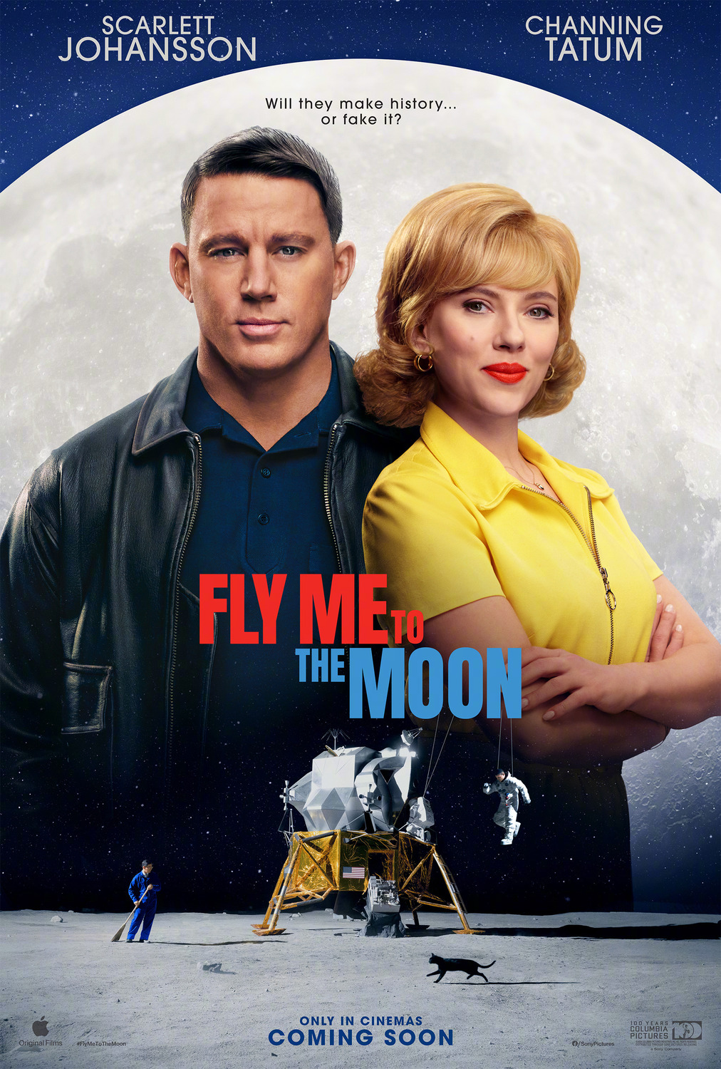 Extra Large Movie Poster Image for Fly Me to the Moon (#3 of 6)