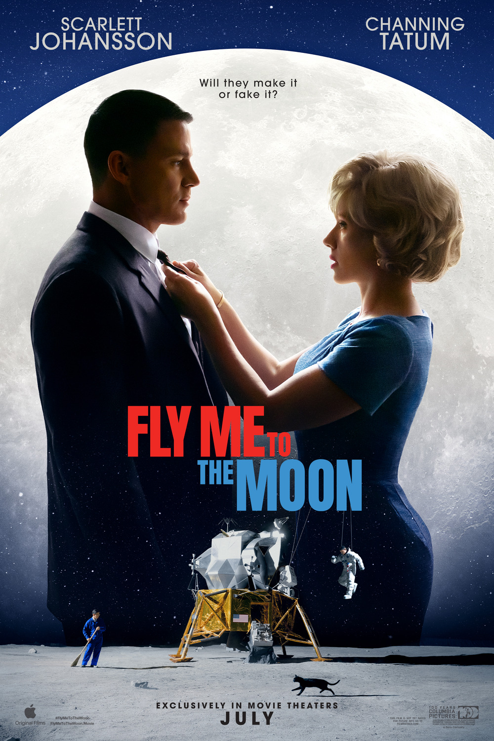 Extra Large Movie Poster Image for Fly Me to the Moon (#1 of 6)