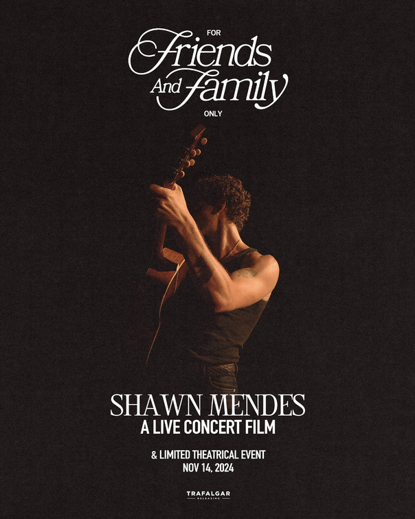 For Friends and Family Only, A Live Concert Film Movie Poster