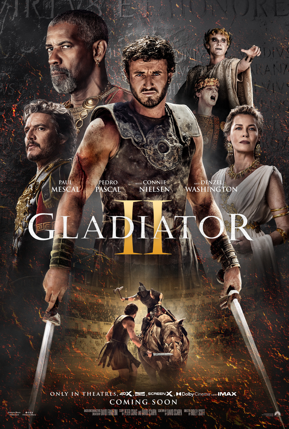 Extra Large Movie Poster Image for Gladiator II (#11 of 15)