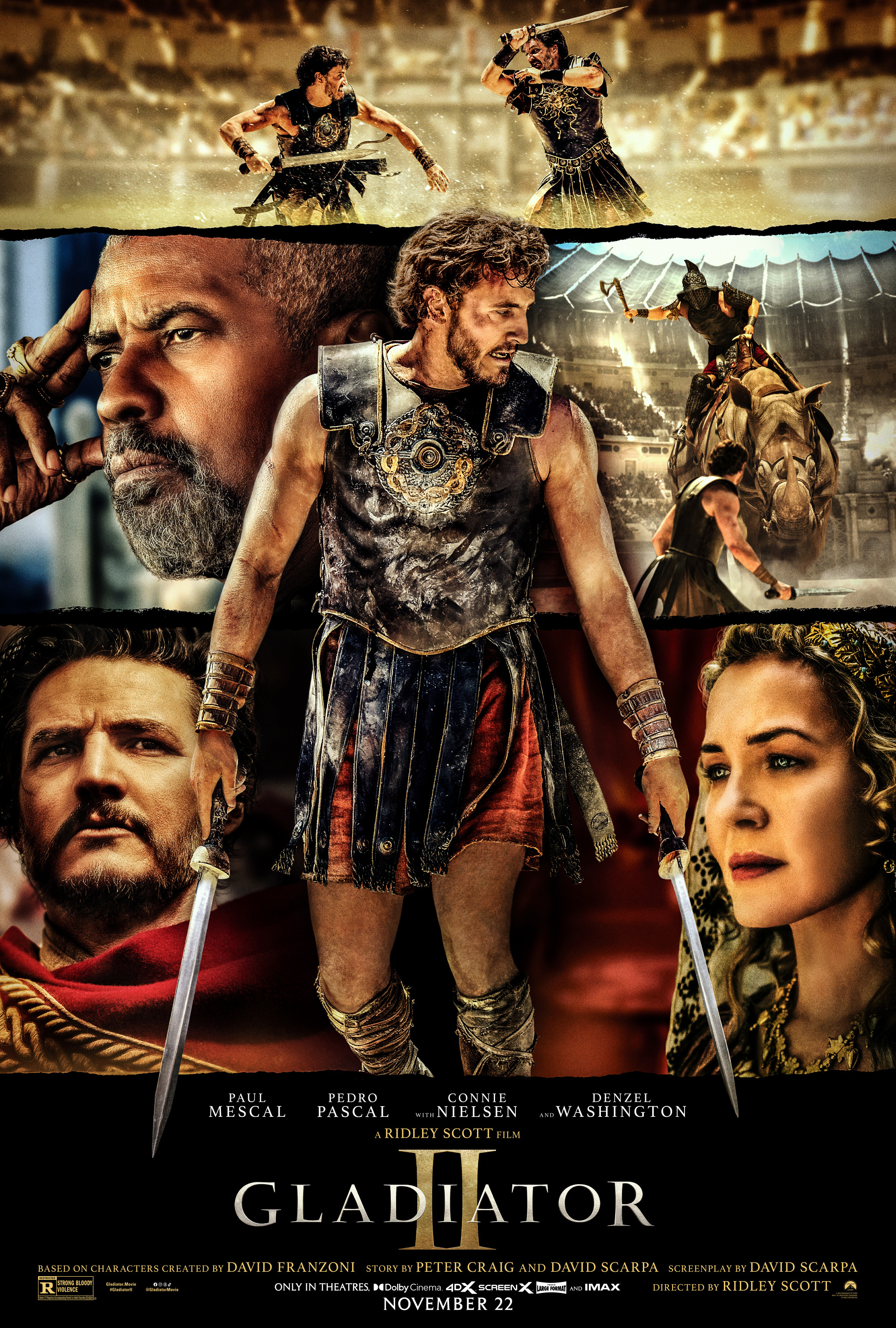 Mega Sized Movie Poster Image for Gladiator II (#9 of 15)