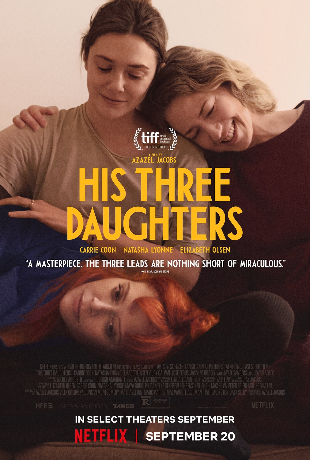 Extra Large Movie Poster Image for His Three Daughters 