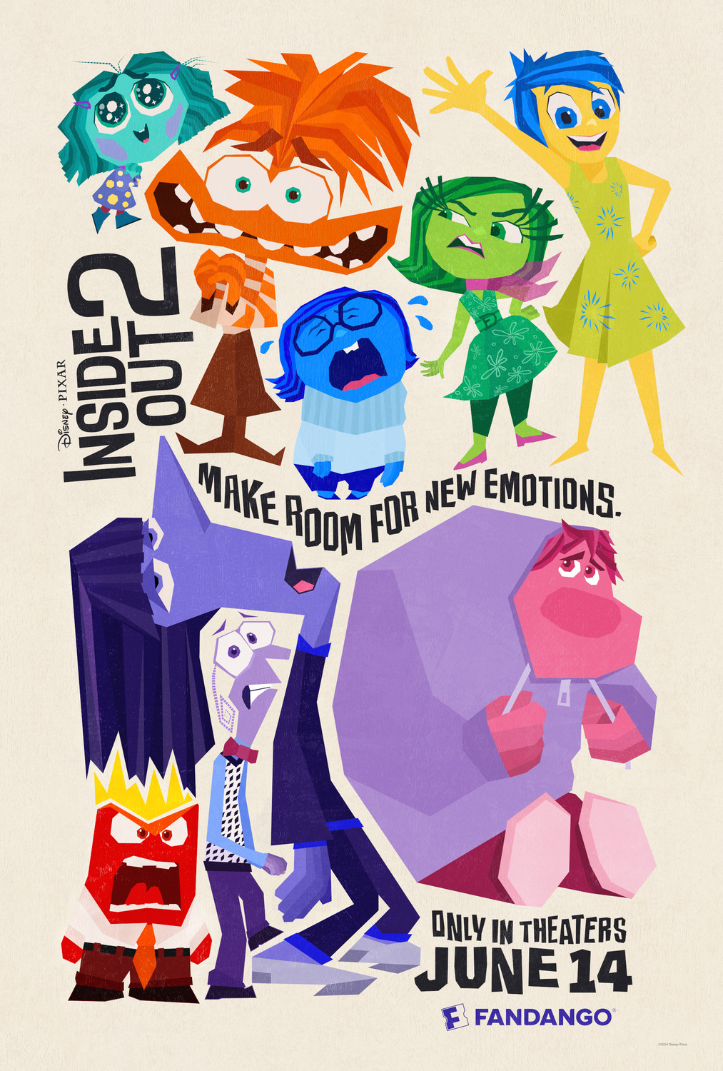 Extra Large Movie Poster Image for Inside Out 2 (#17 of 27)