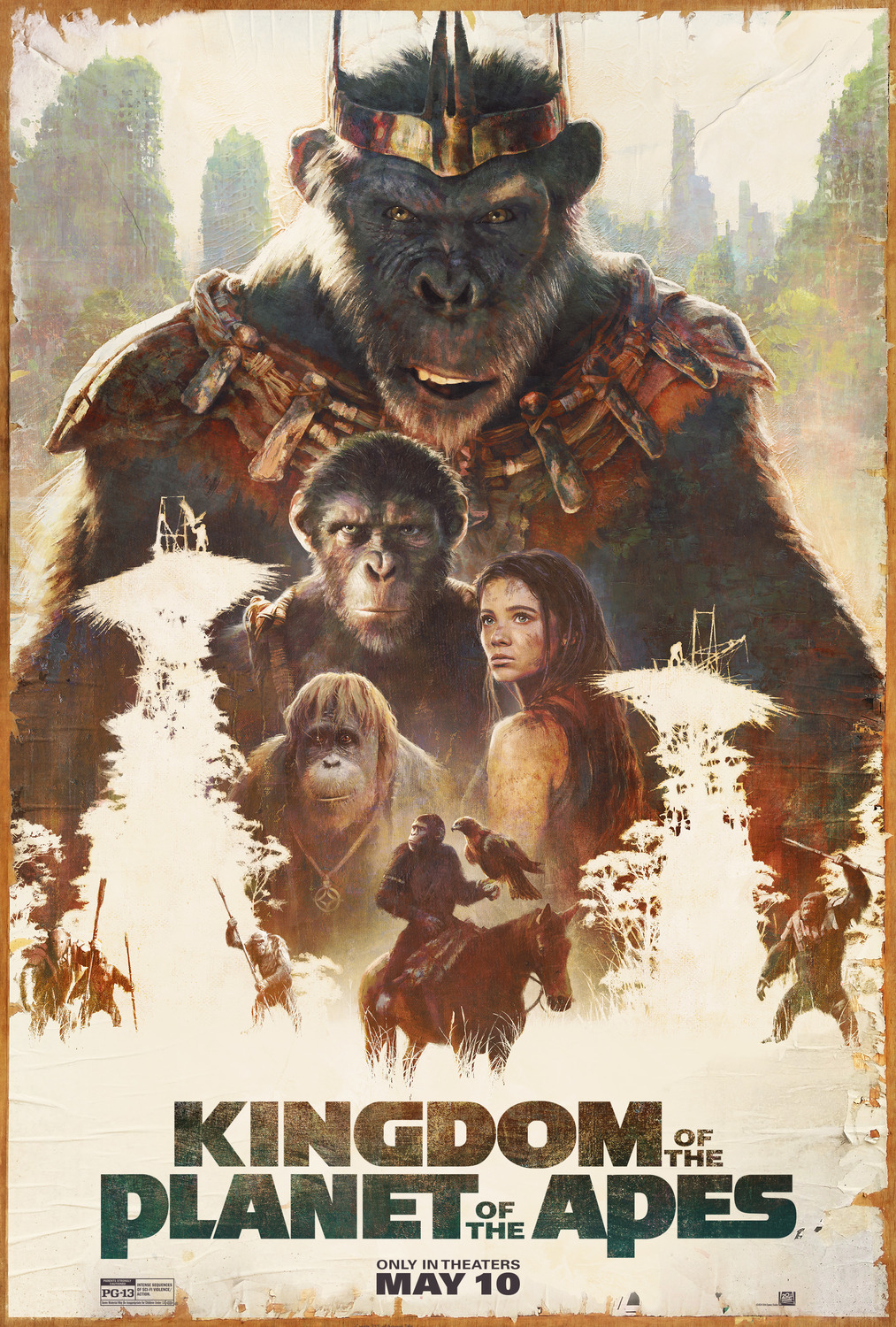Extra Large Movie Poster Image for Kingdom of the Planet of the Apes (#19 of 22)