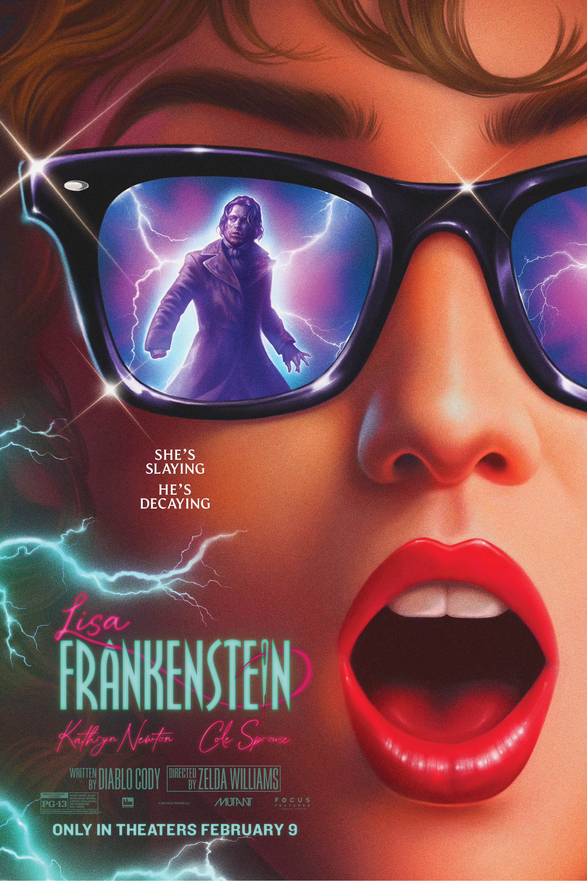 Mega Sized Movie Poster Image for Lisa Frankenstein (#3 of 3)