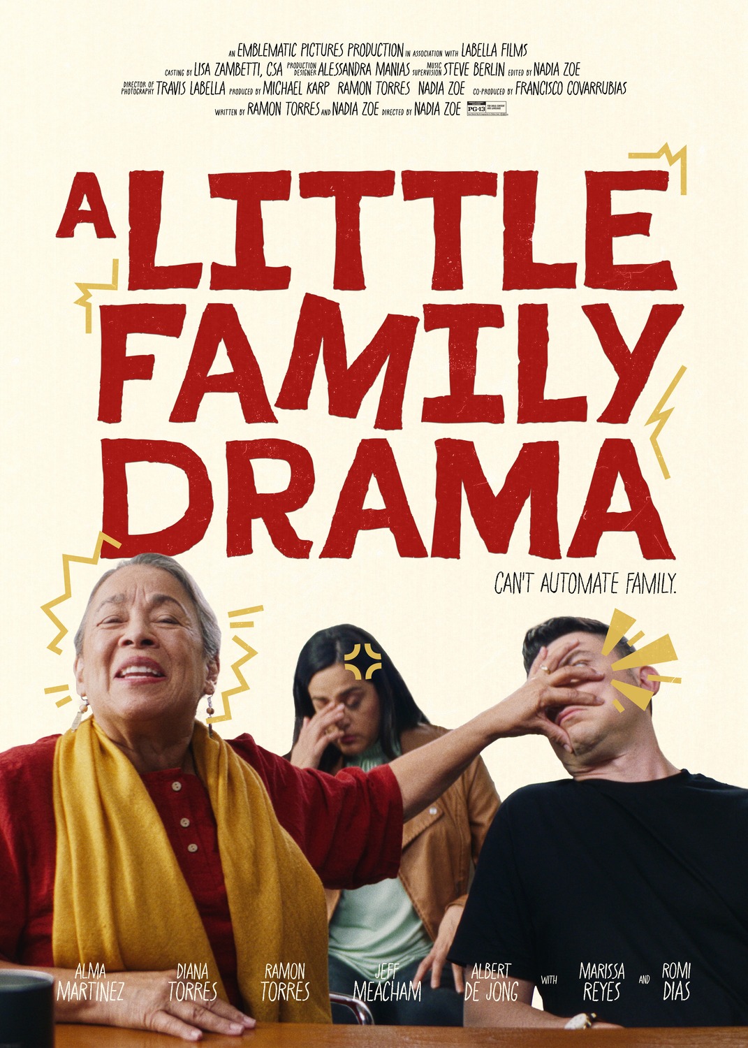 Extra Large Movie Poster Image for A Little Family Drama 